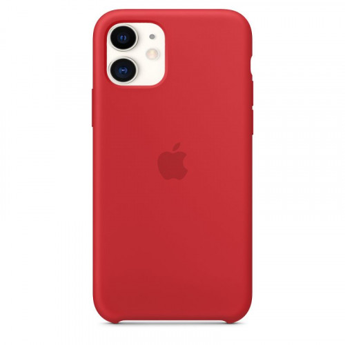 Чохол Silicone Slim Weaving для iPhone 11 Red